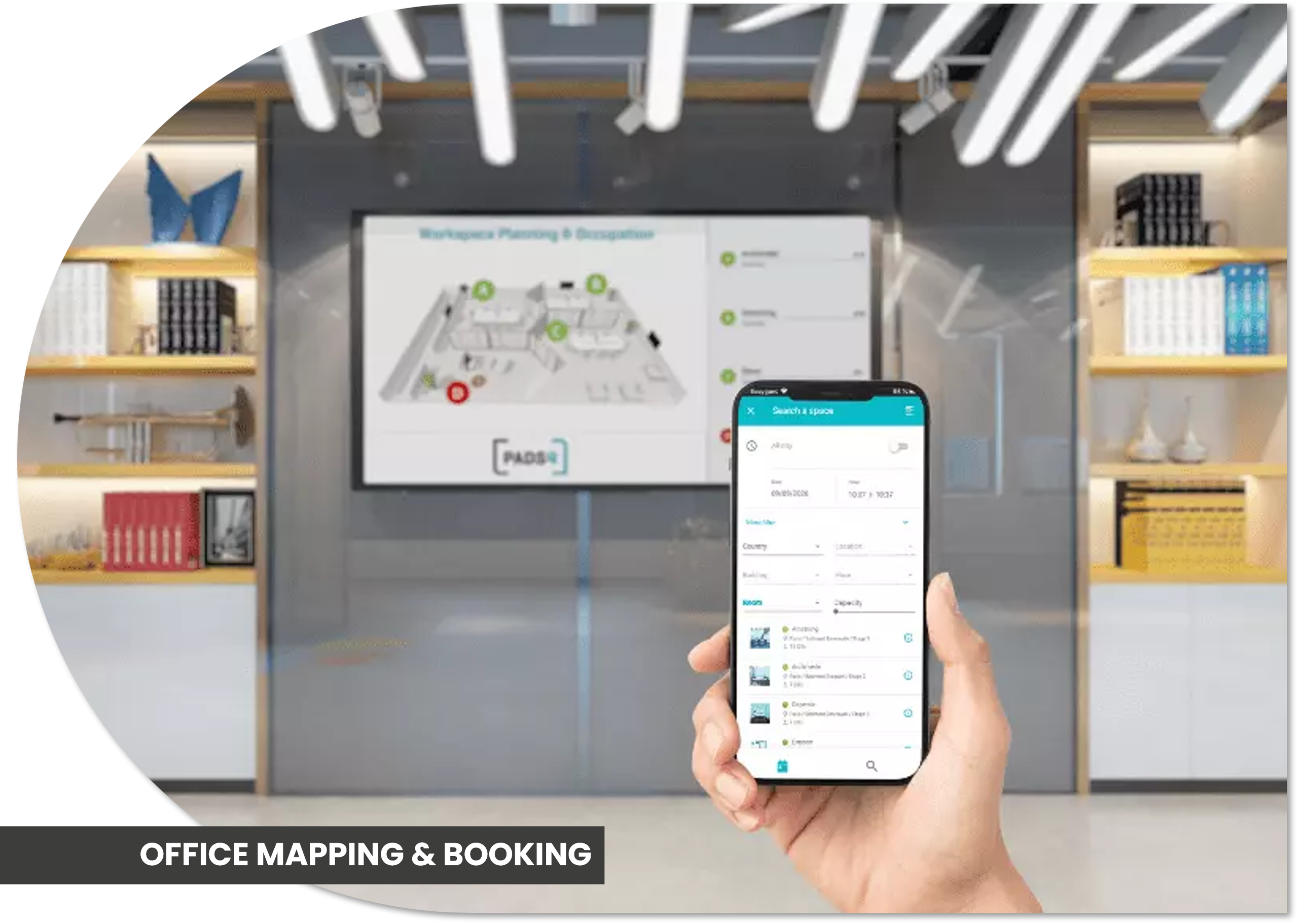 Office Mapping and Boking